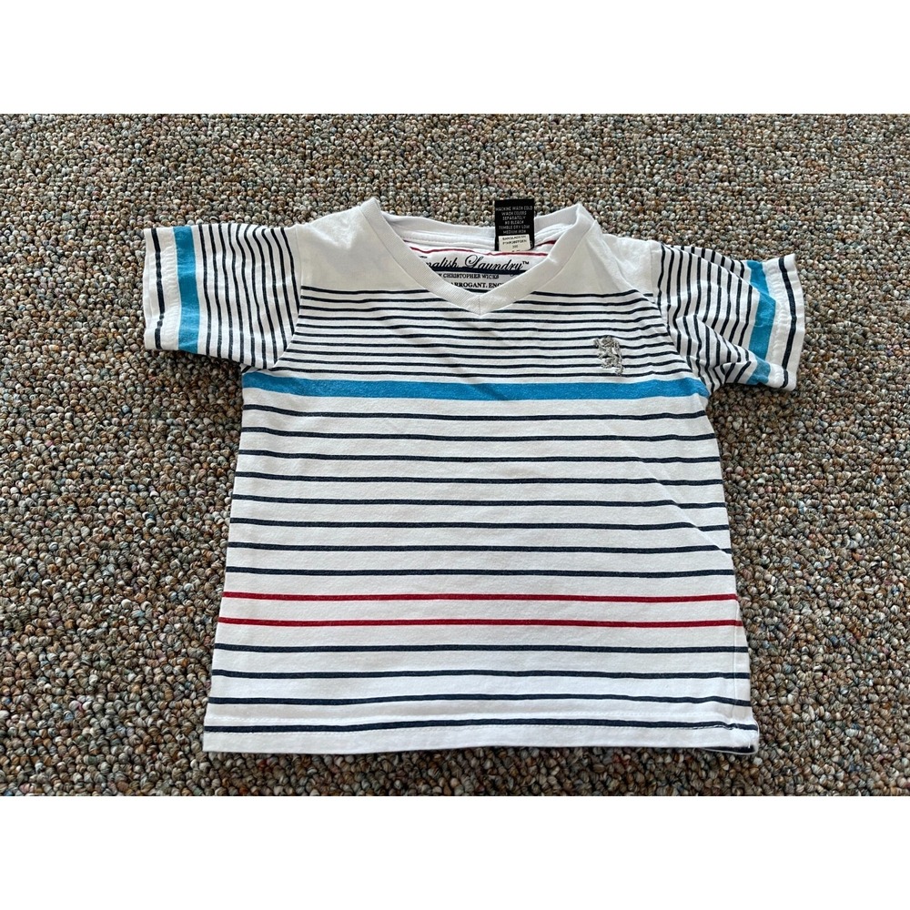 English Laundry By Christopher Wicks Boys Striped T-Shirt 12M
